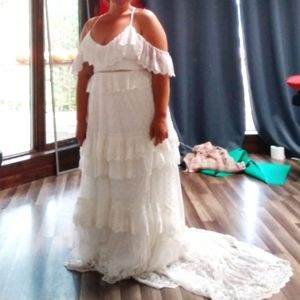 Boho Lace "Chloe" Wedding Dress